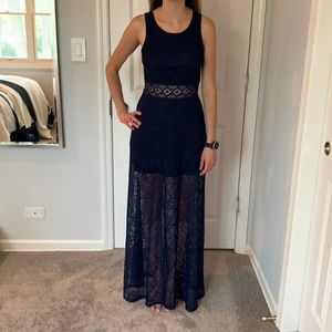 Bailey Blue floor length dress
